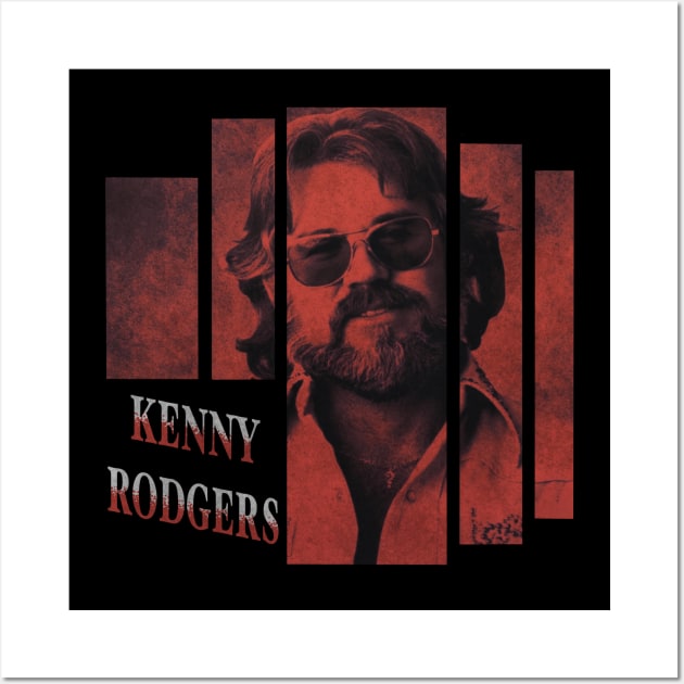 Kenny rodgers Wall Art by Polaroid Popculture